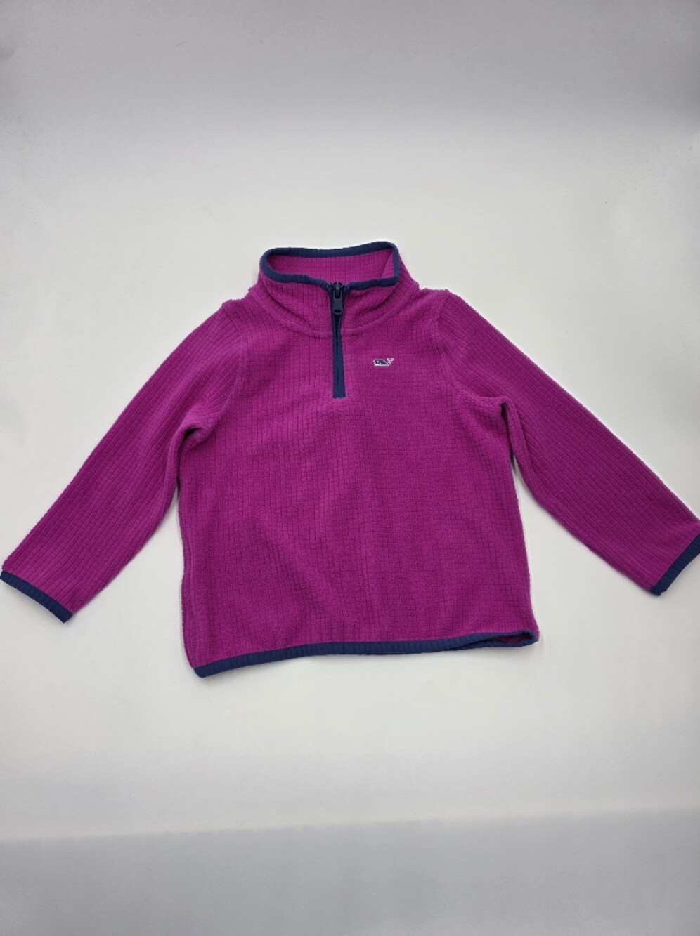 Vineyard Vines girls' textured fleece pullover size 3T - Picture 2 of 5